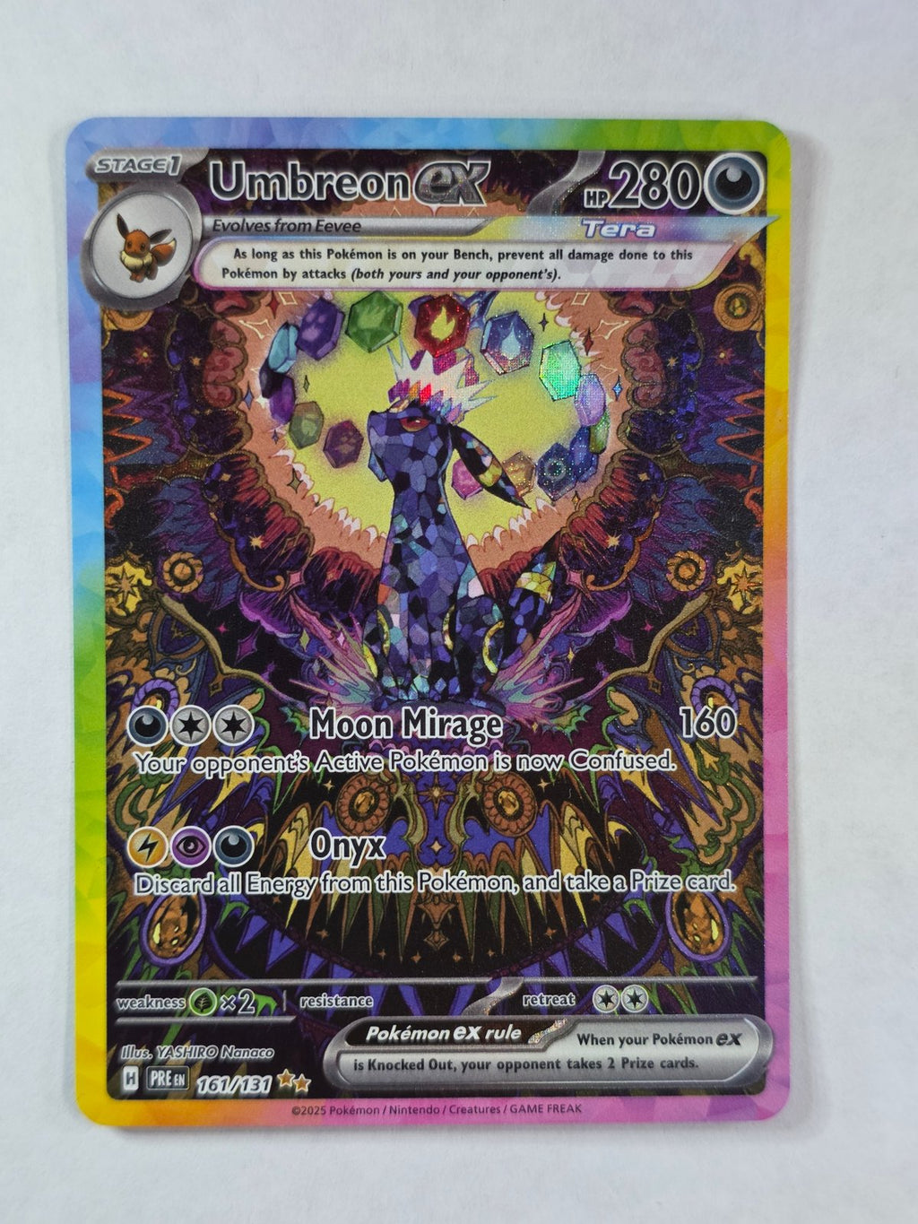 Umbreon ex 161/131 Prismatic Evolutions Near Mint (NM)